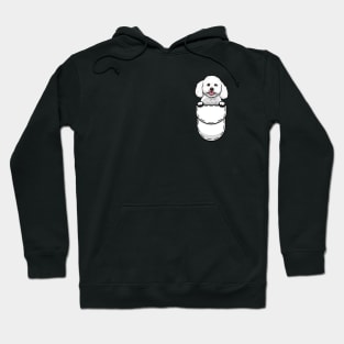 Funny Bichon Frise Pocket Dog Hoodie